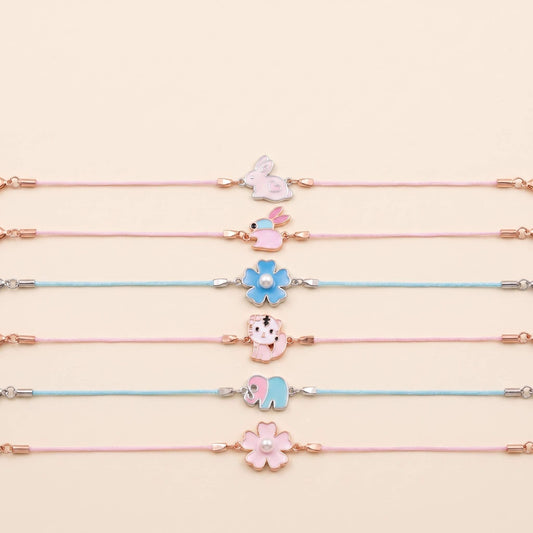 Kids Charm String Bracelet| 925 Silver