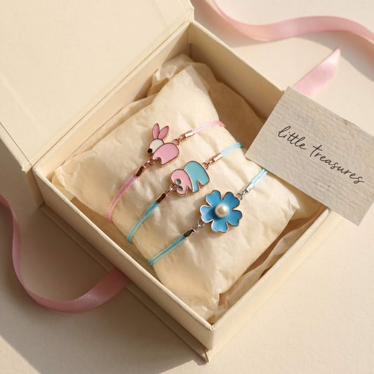 Kids Charm String Bracelet| 925 Silver