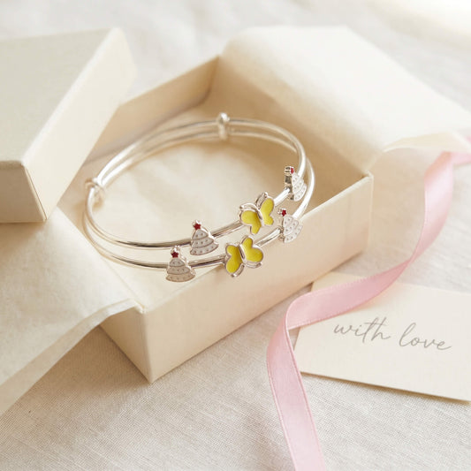 Butterfly & Tree Kada for Kids | 925 Silver