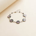 Paw Print Charm Bracelet | 925 Silver