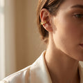 Crystal Crown Ear Cuff