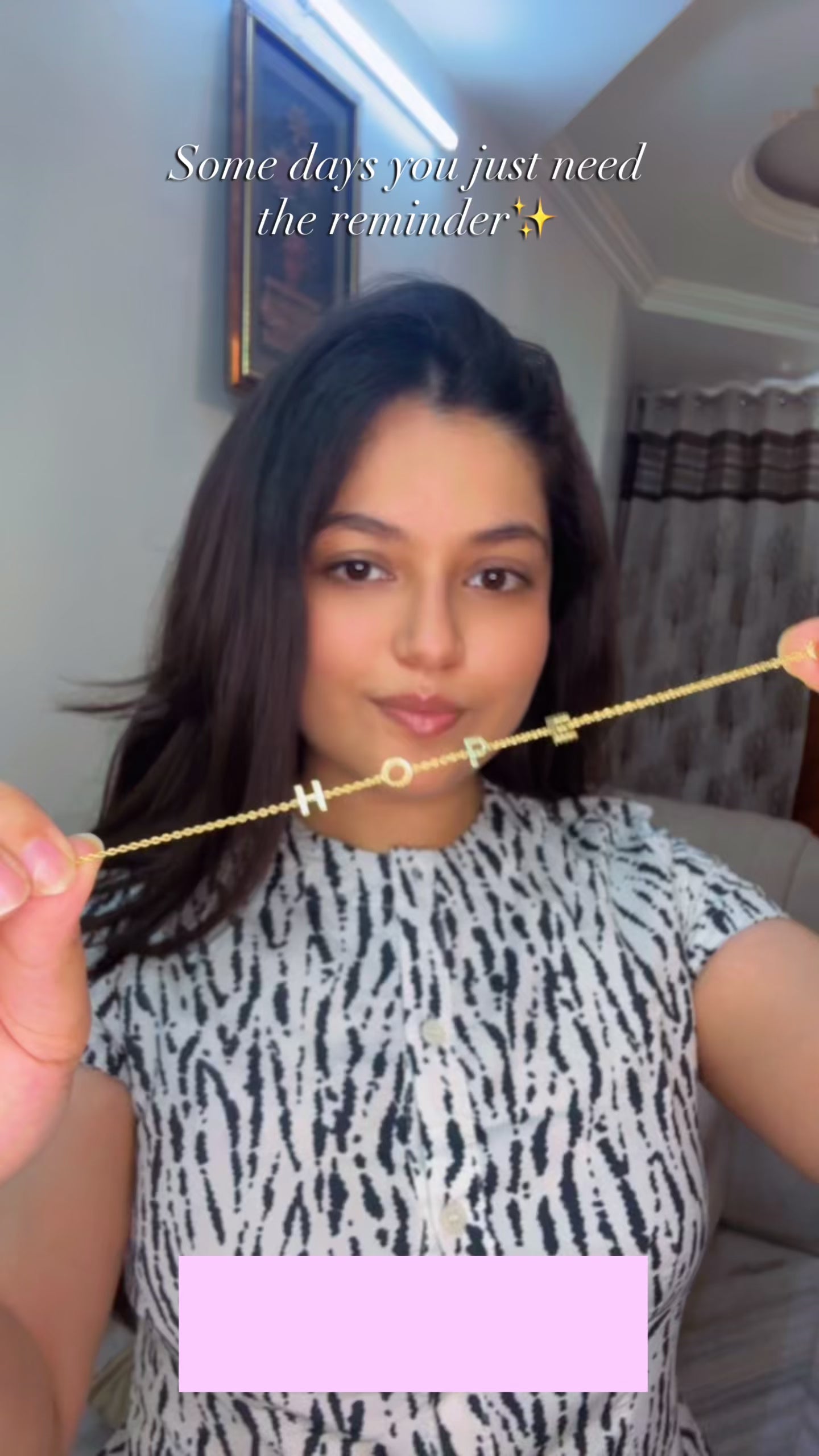 HOPE CZ Gold Bracelet | 925 Silver
